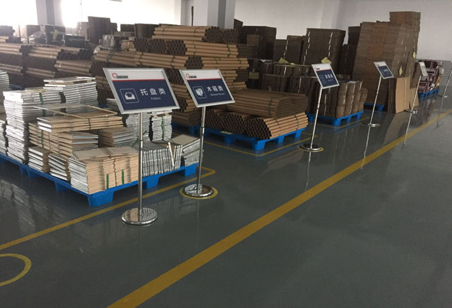 Bereich Verpackungsmaterialien